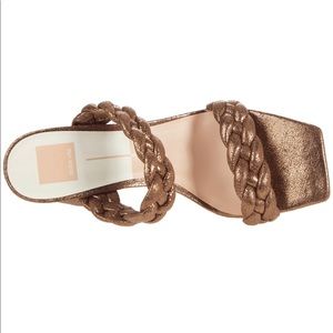 Dolce Vita Paily heeled sandal in rare color, Bronze, size 9